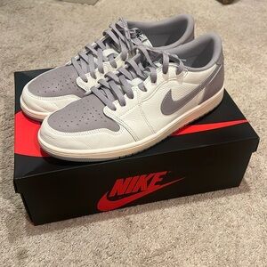 Jordan 1 Low Atmosphere Grey Size 13